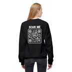 Scan For Nudes QR Woman Sweatshirt