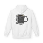 Caffeine QR Unisex Kangaroo Pockets Hoodie