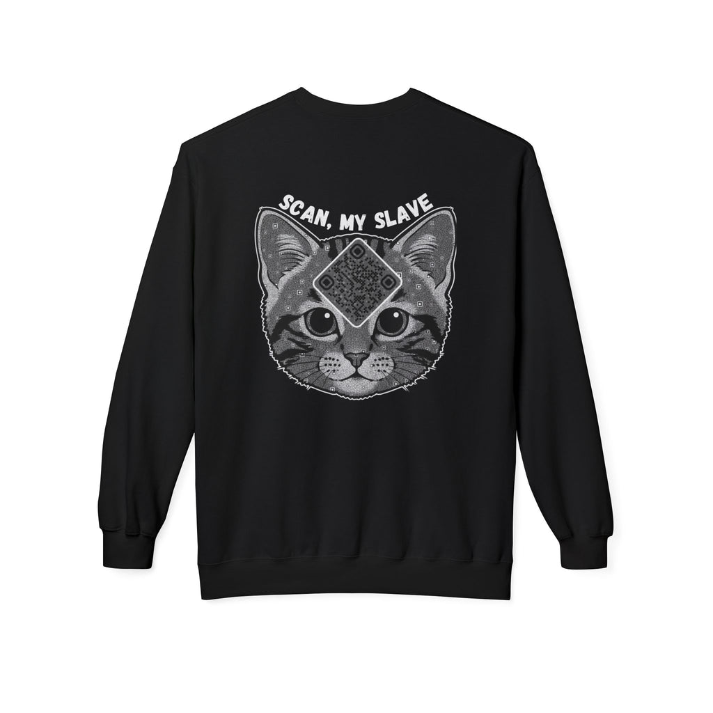 Cat QR Unisex Sweatshirt