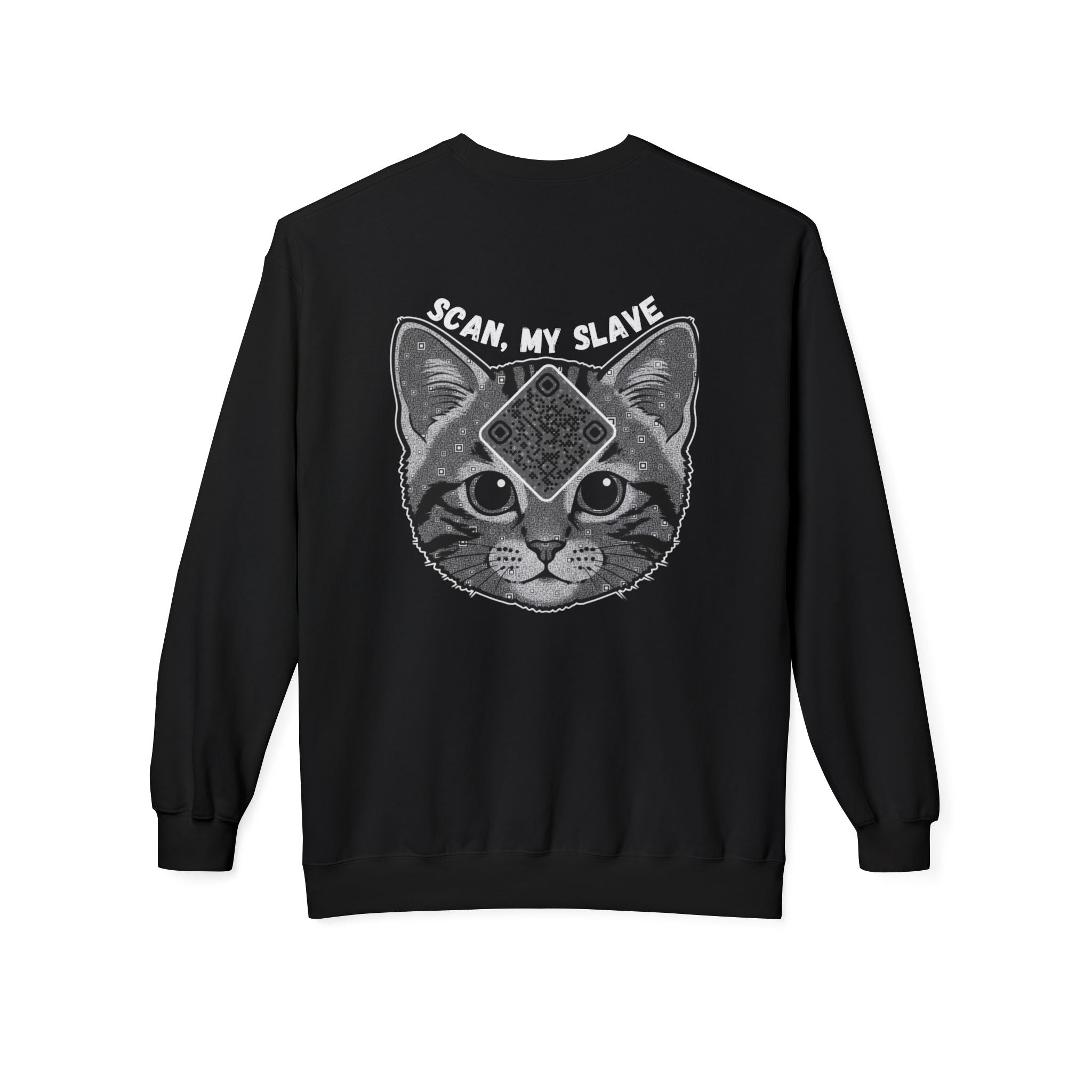 Cat QR Unisex Sweatshirt