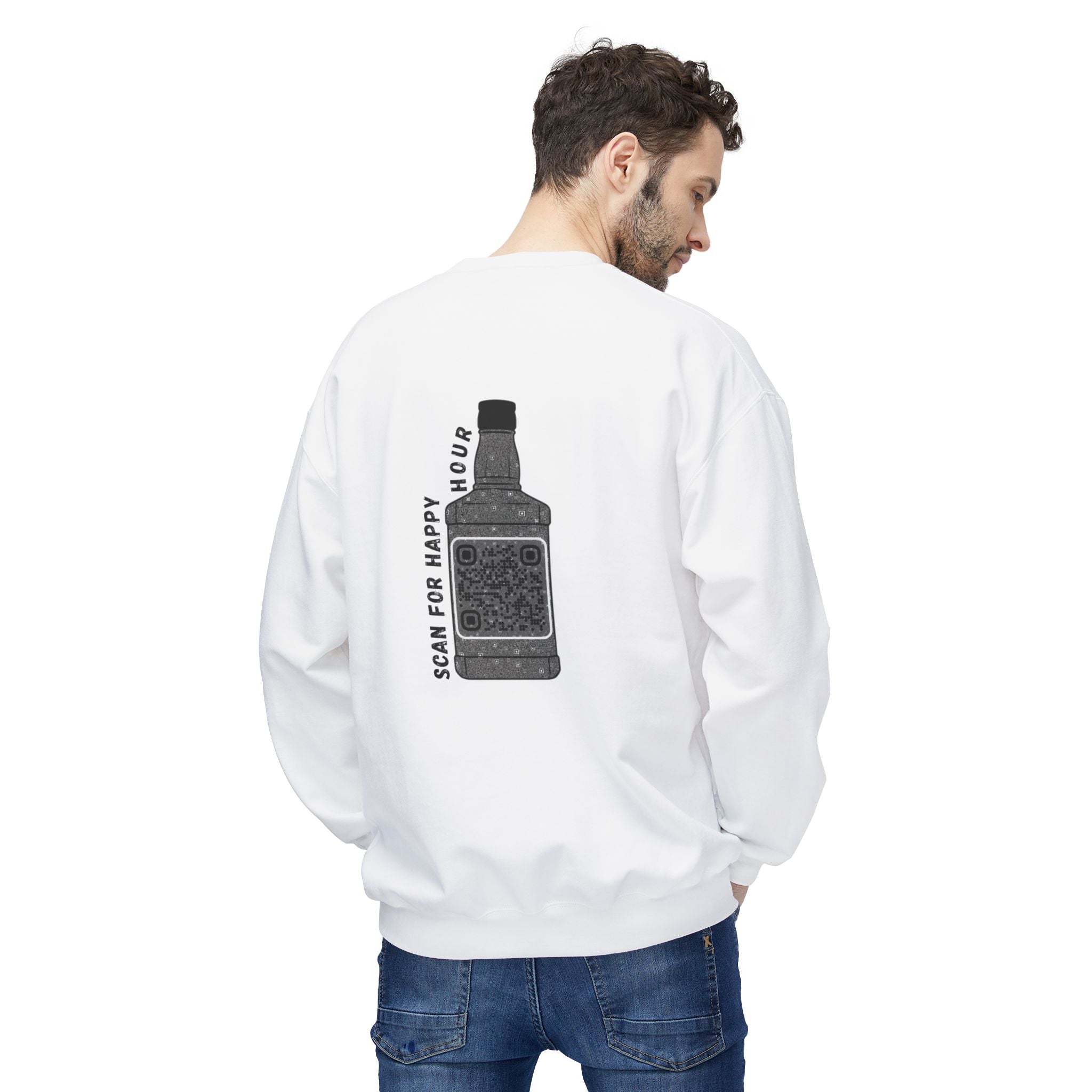 Whiskey QR Unisex Sweatshirt
