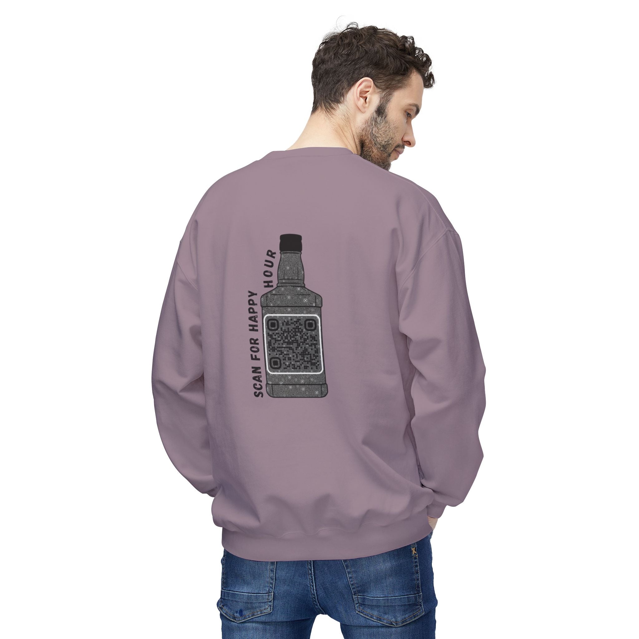 Whiskey QR Unisex Sweatshirt