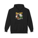 Cat Talk Sh*t Unisex Kangaroo Pocket Hoodie