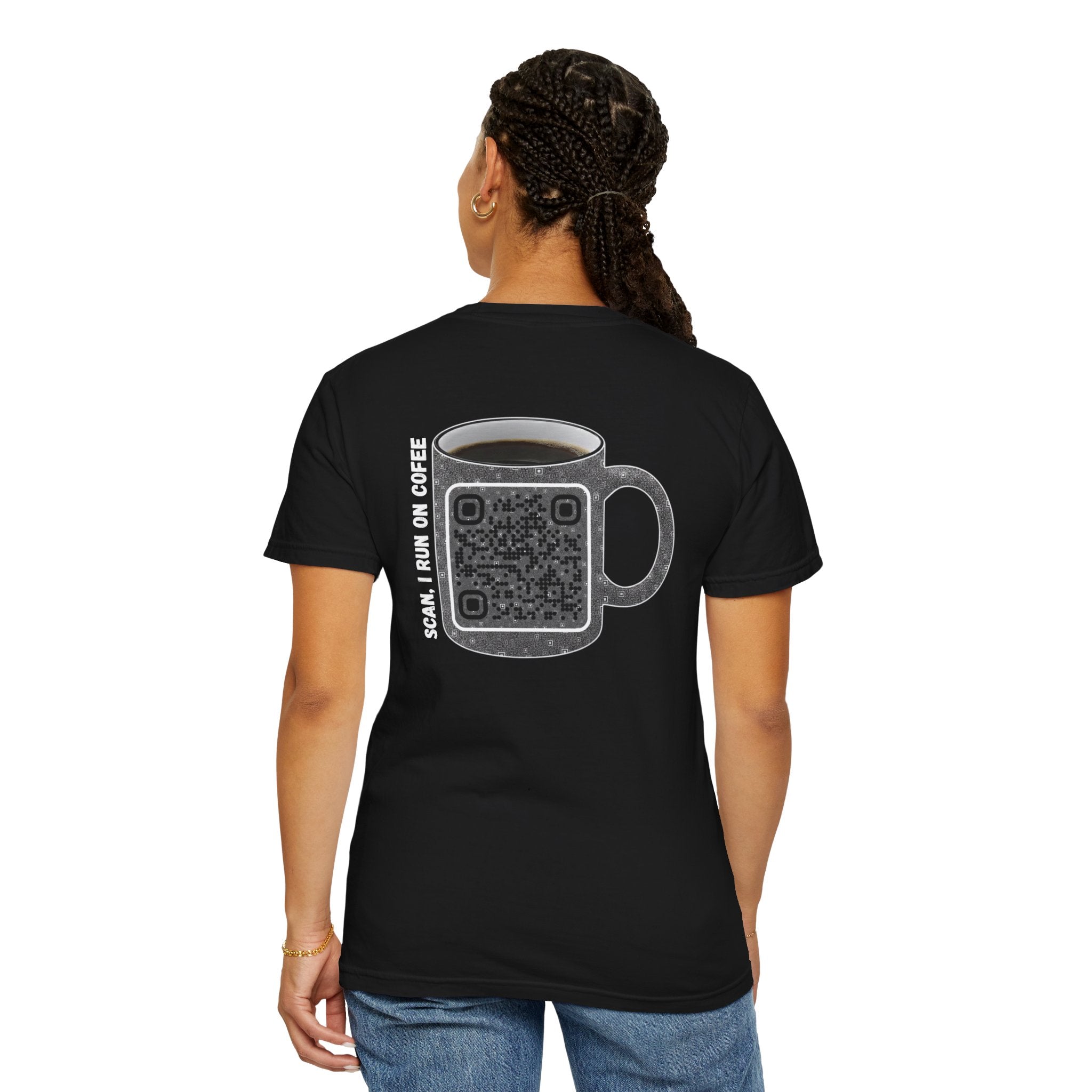 Caffeine QR Unisex T-Shirt
