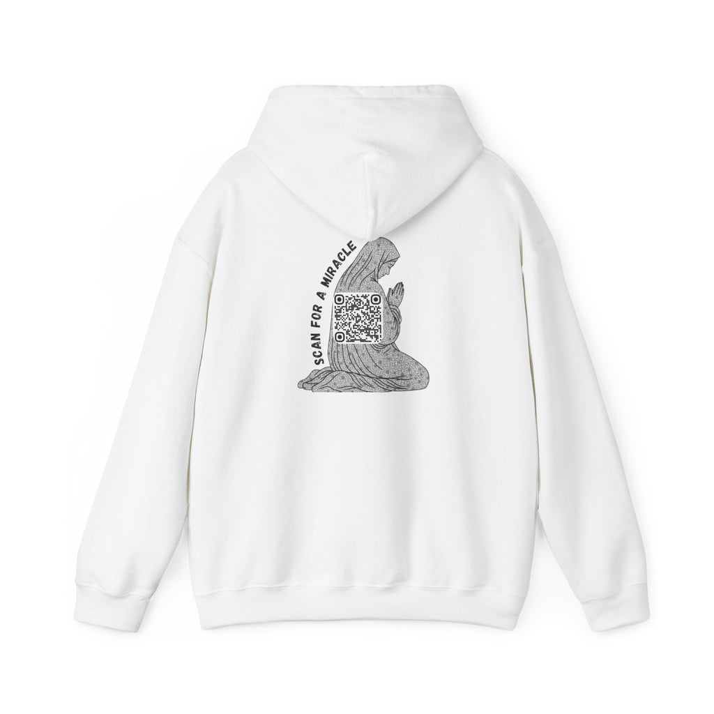 Miracle QR Unisex Kangaroo Pockets Hoodie