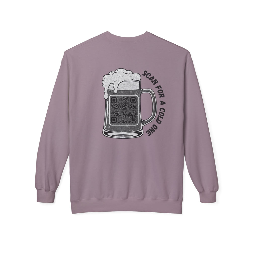 Beer Mug QR Unisex Sweatshirt