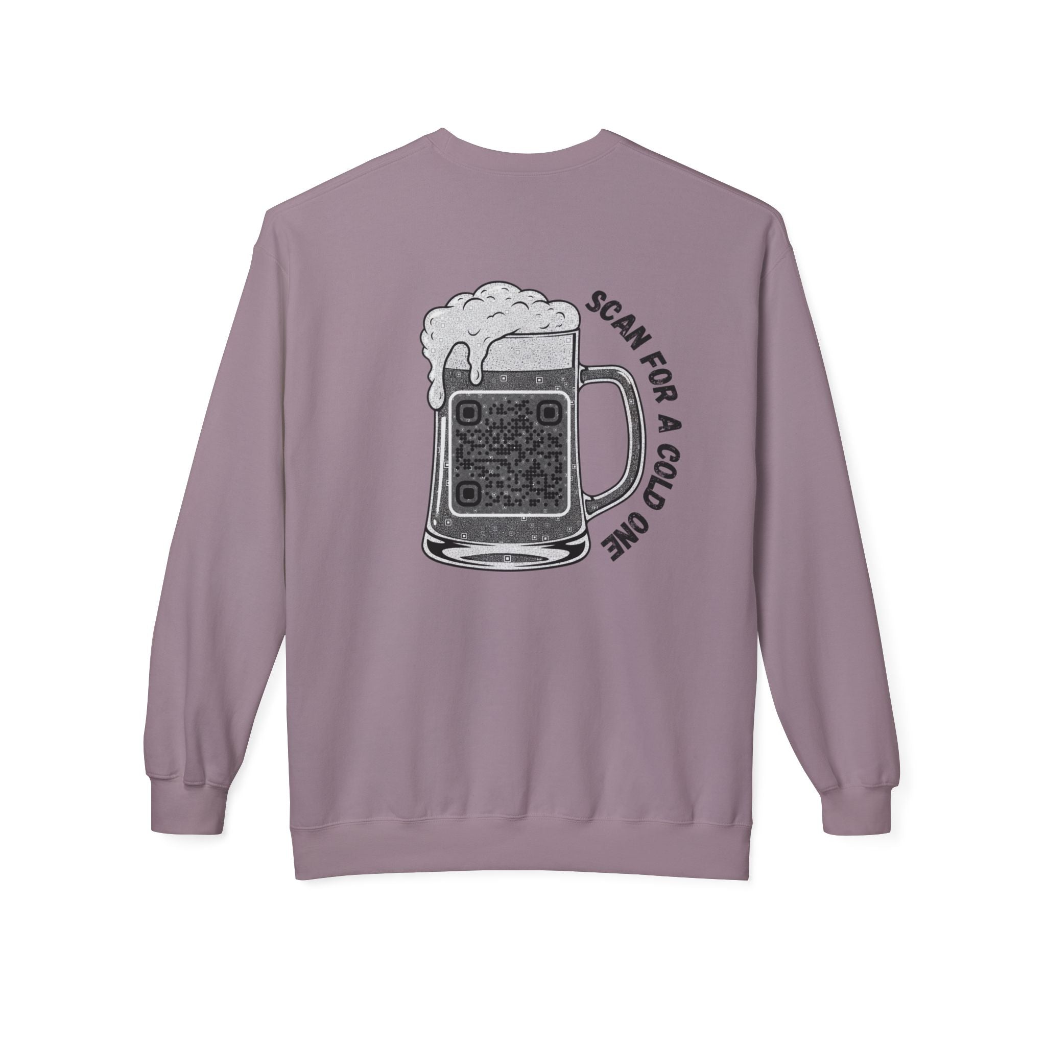 Beer Mug QR Unisex Sweatshirt