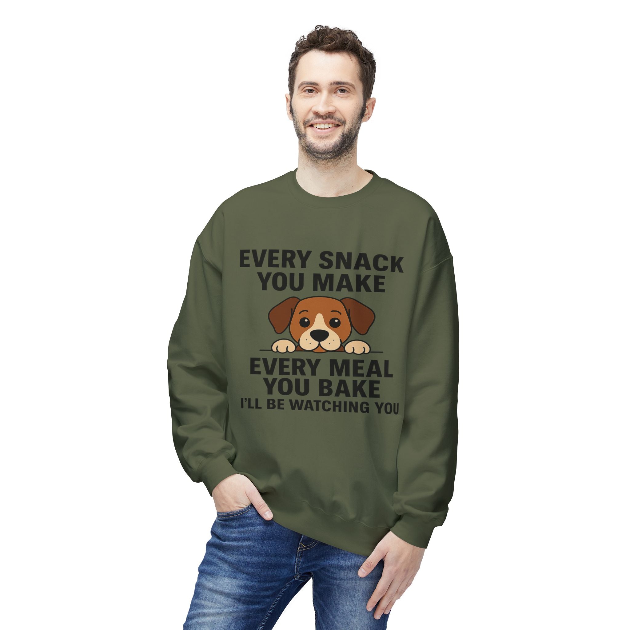 Dog Watching You Unisex Sweatshirt