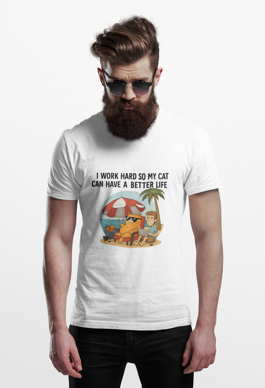 Cat Better Life Unisex T-Shirt