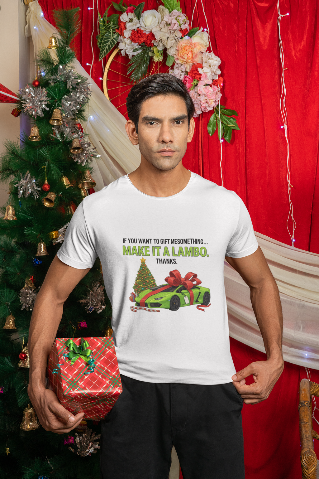 Christmas Gift Make It Lambo Unisex T-Shirt