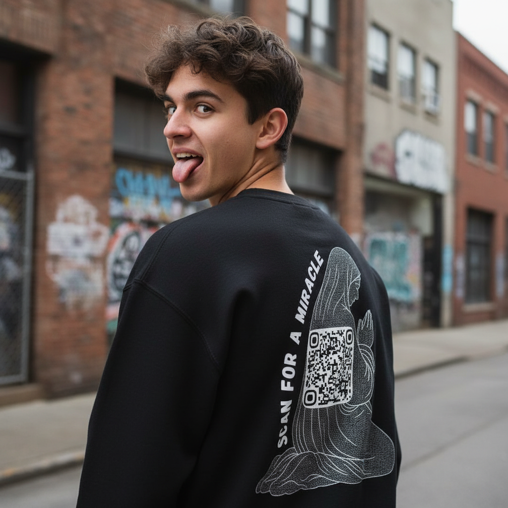 Miracle QR Sweatshirt Unisex
