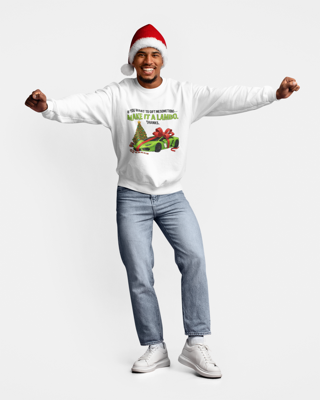 Christmas Gift Make It Lambo Unisex Sweatshirt
