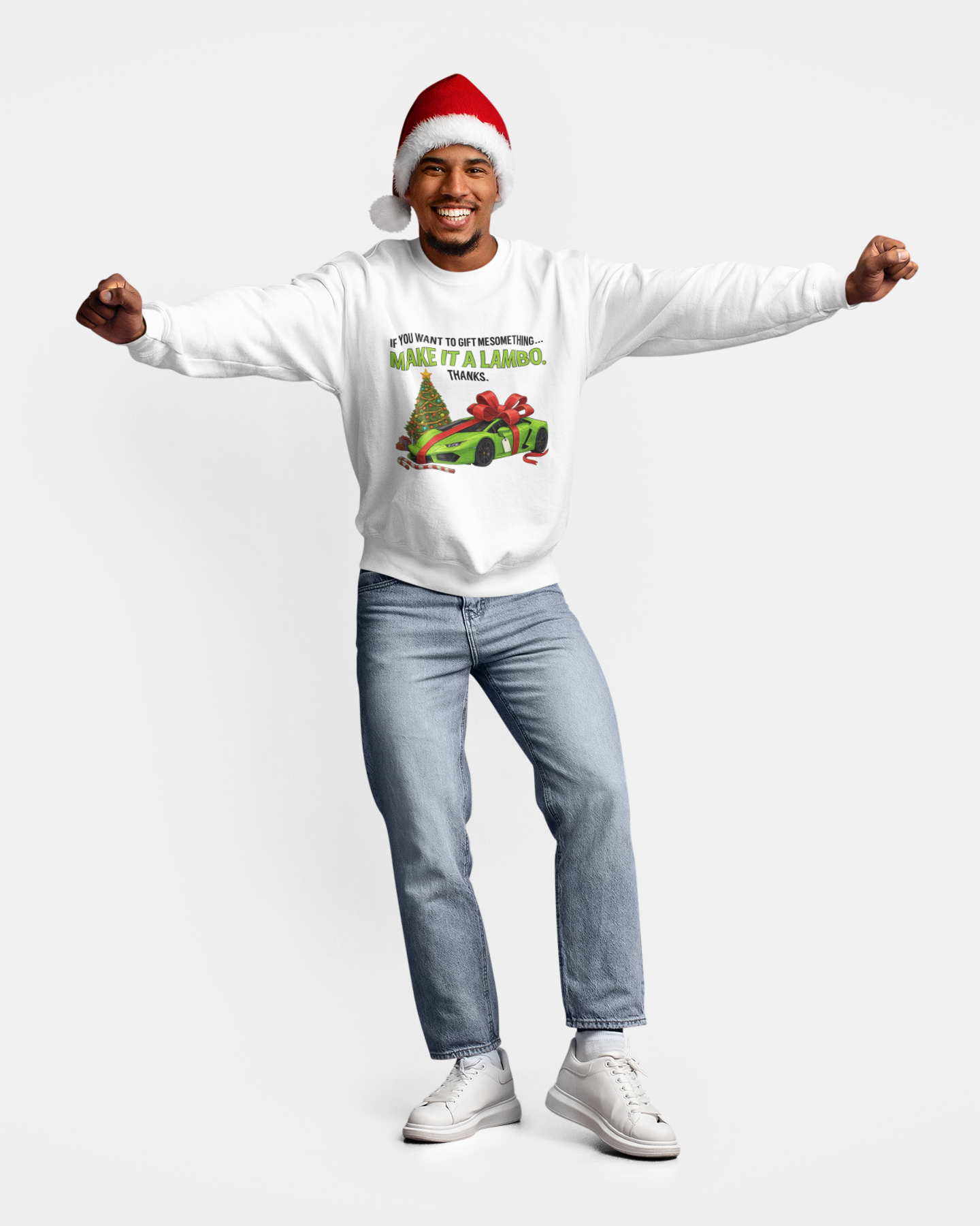 Christmas Gift Make It Lambo Unisex Sweatshirt
