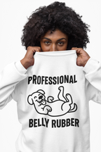 Dog Belly Rubber Unisex Sweatshirt