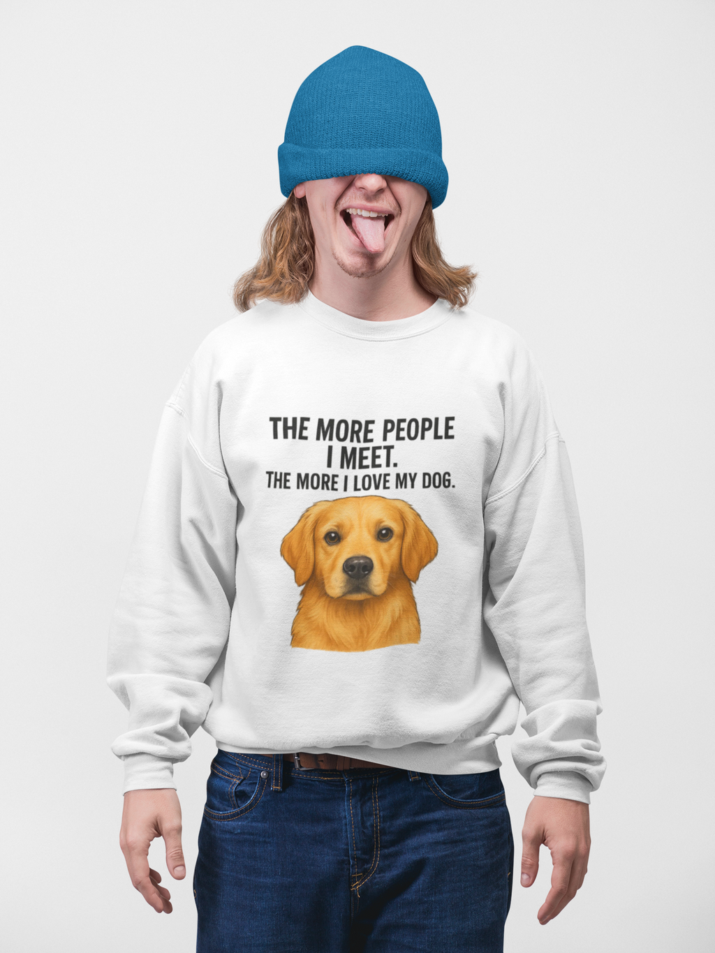 Love My Dog More Unisex Sweatshirt