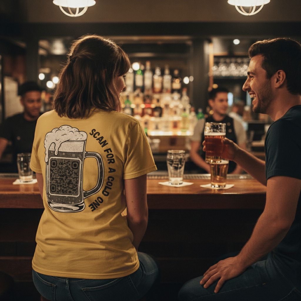 Beer Mug QR Unisex T-Shirt