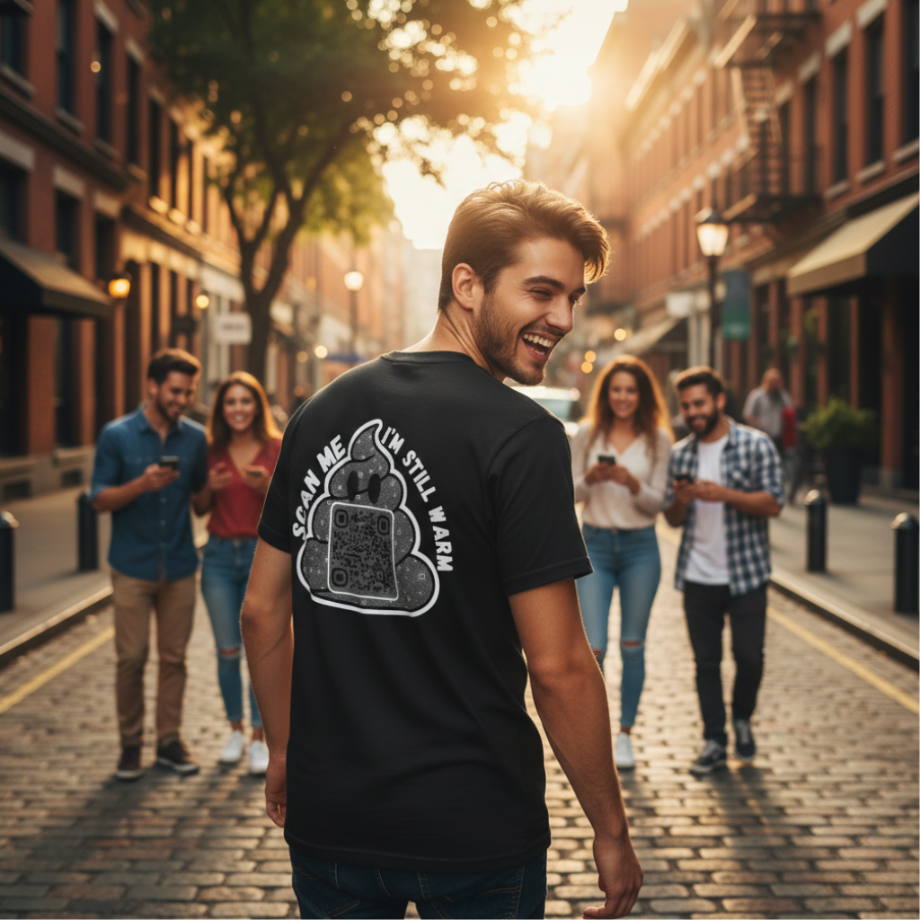 Poop QR Unisex T-Shirt