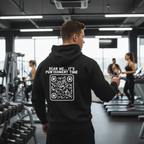 Classic QR Unisex Kangaroo Pockets Hoodie