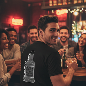 Whiskey QR Unisex T-Shirt