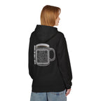 Caffeine QR Unisex Kangaroo Pockets Hoodie