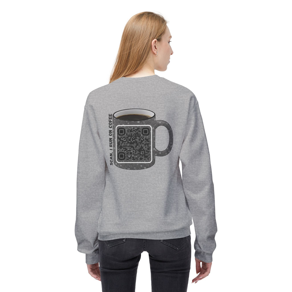 Caffeine QR Unisex Sweatshirt