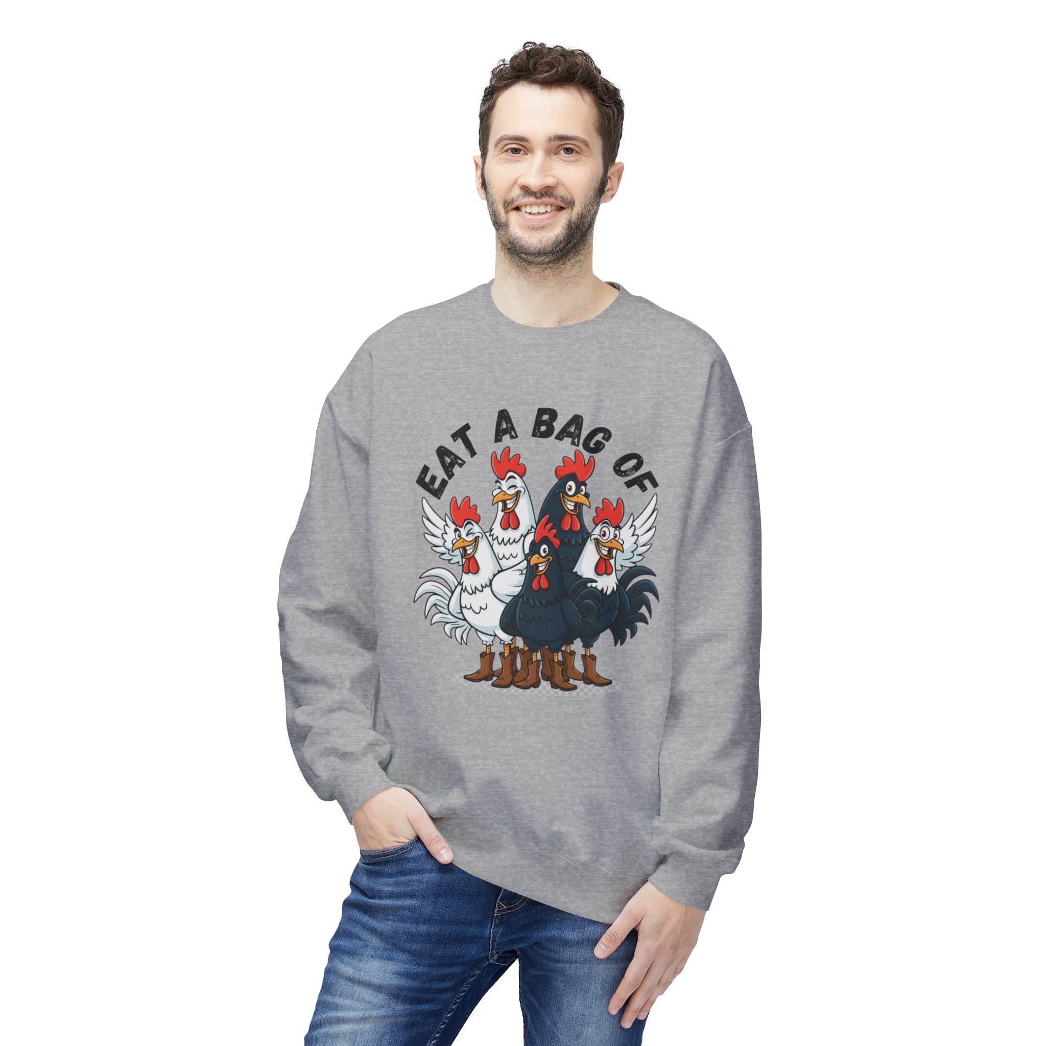 Eat a Bag of .... Funny Unisex Sweatshirt