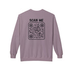 Scan For Nudes QR Man Sweatshirt