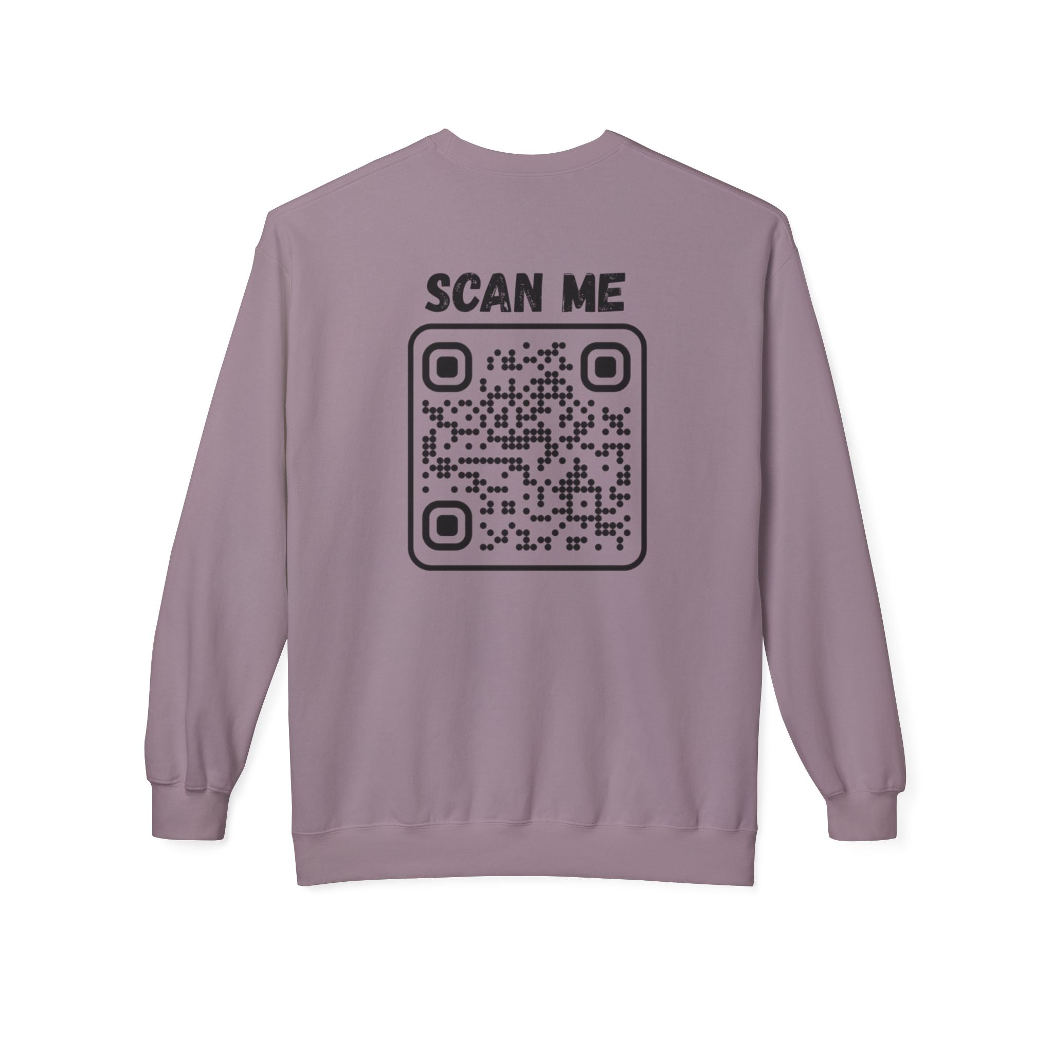 Scan For Nudes QR Man Sweatshirt