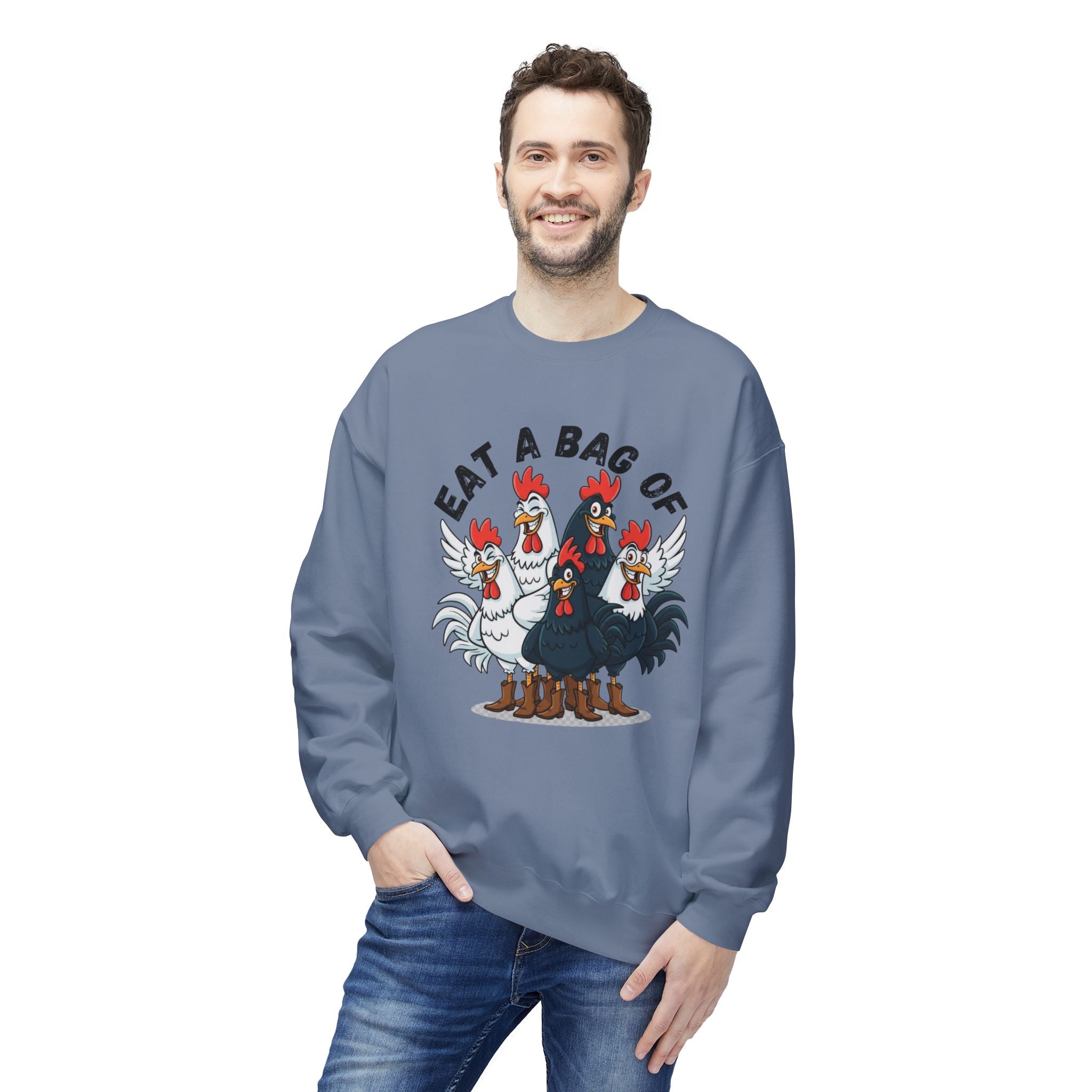 Eat a Bag of .... Funny Unisex Sweatshirt