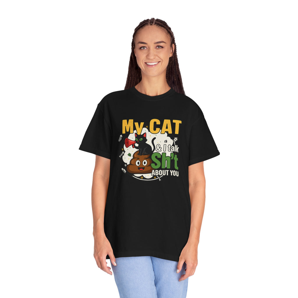 Cat Talk Sh*t Unisex T-Shirt