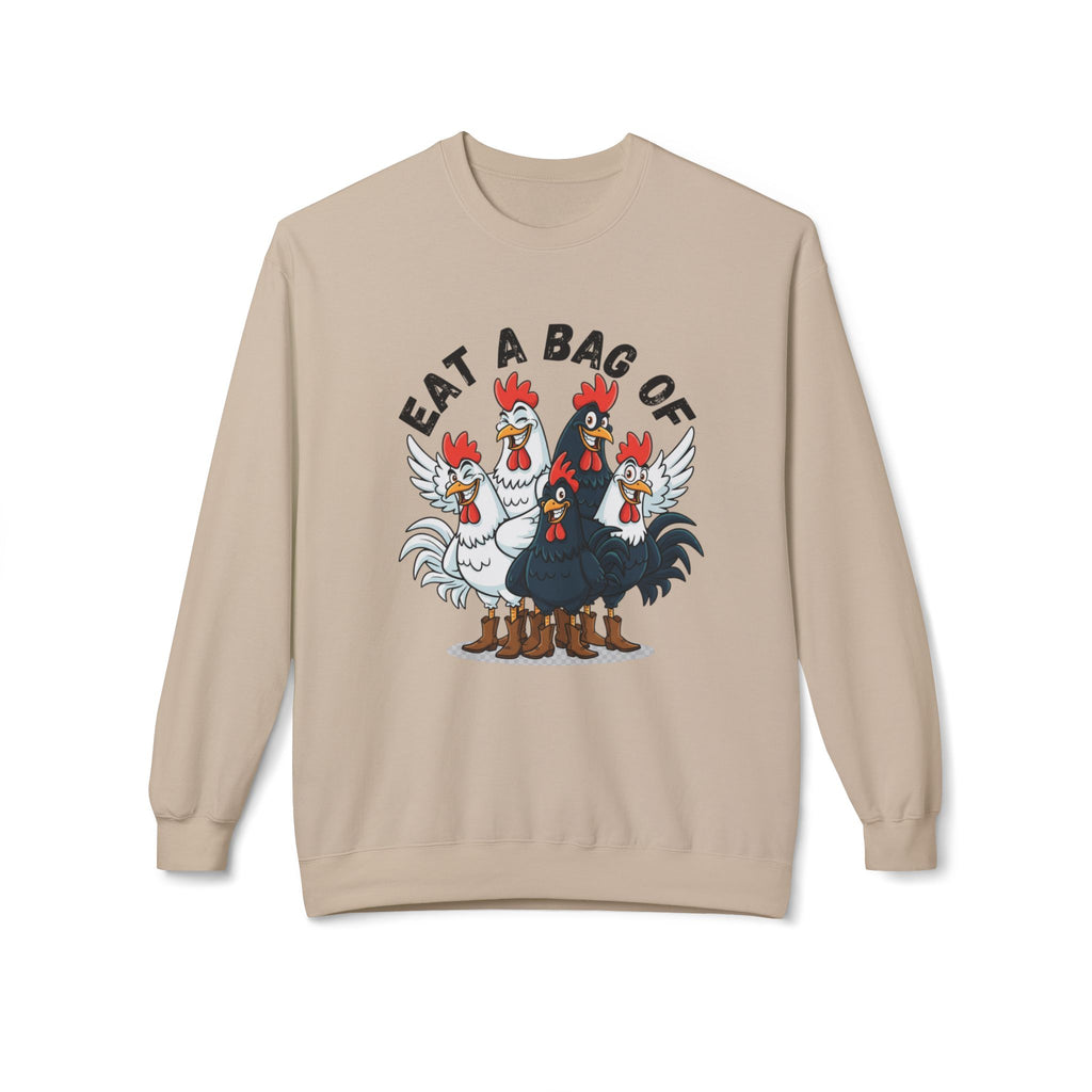 Eat a Bag of .... Funny Unisex Sweatshirt