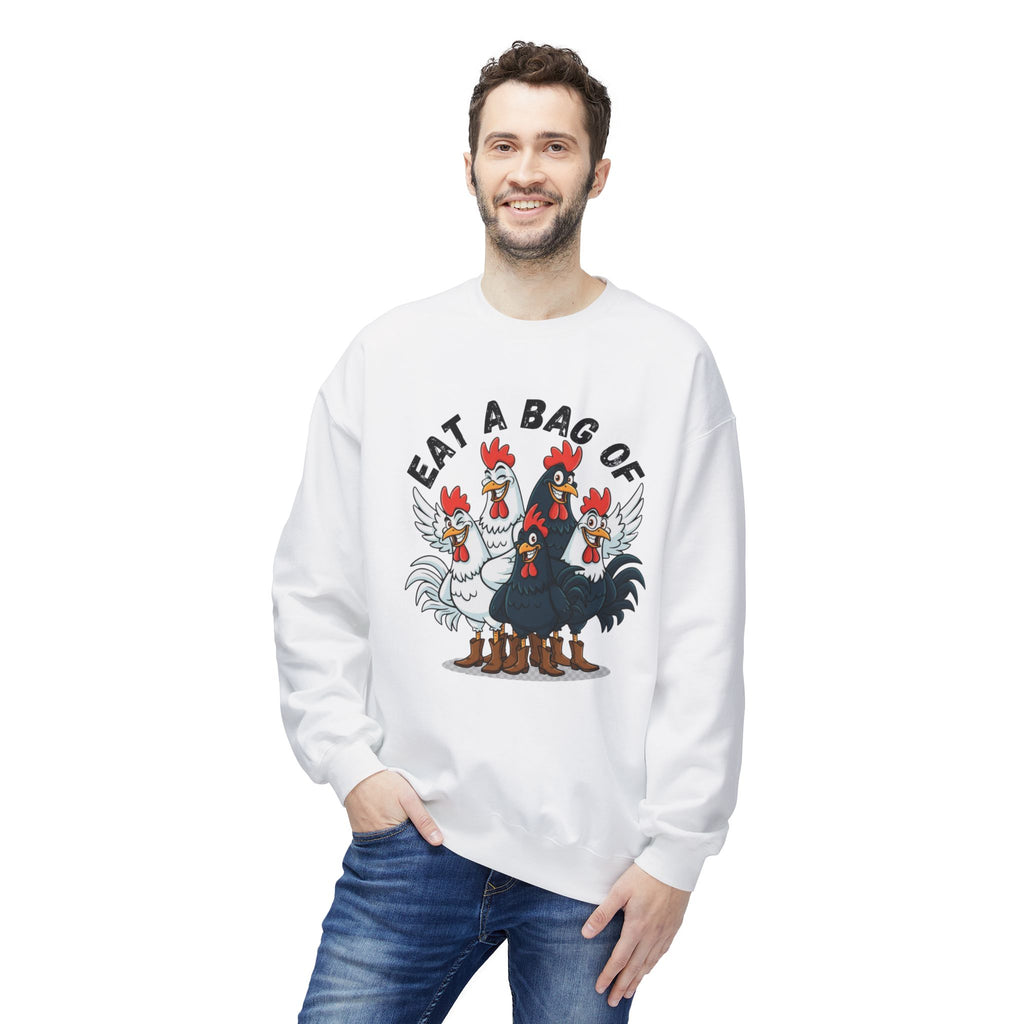 Eat a Bag of .... Funny Unisex Sweatshirt
