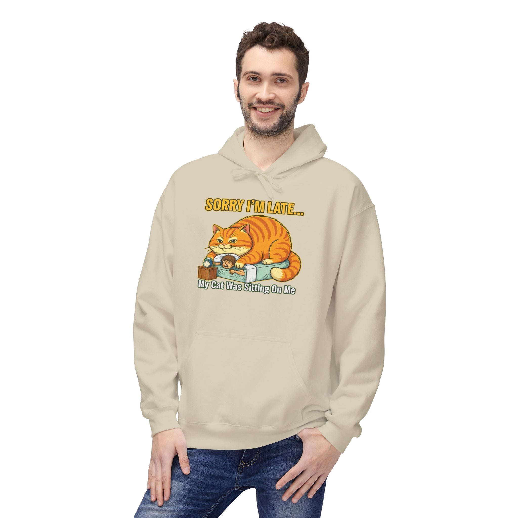 Blame My Cat Unisex Kangaroo Pocket Hoodie