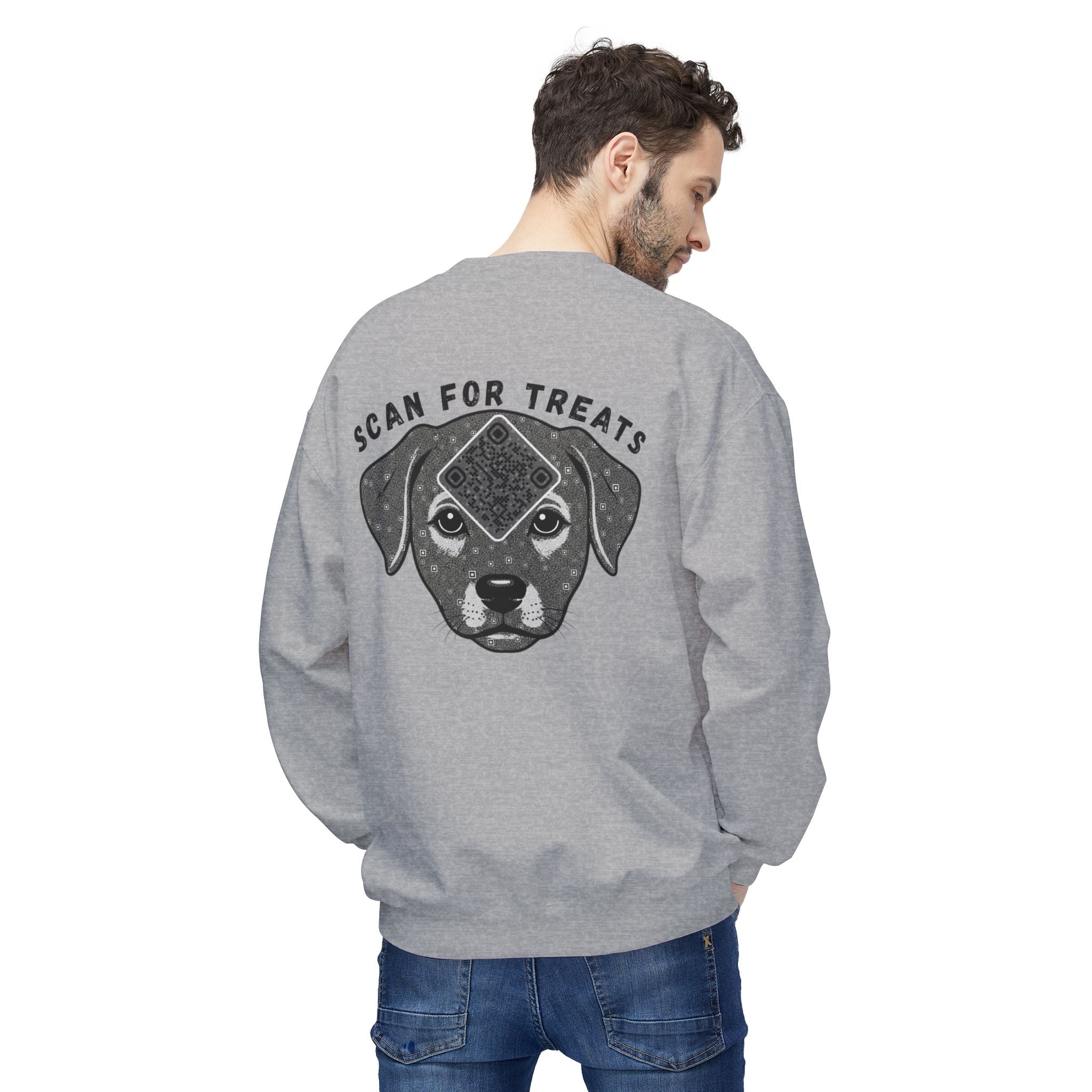 Dog QR Unisex Sweatshirt