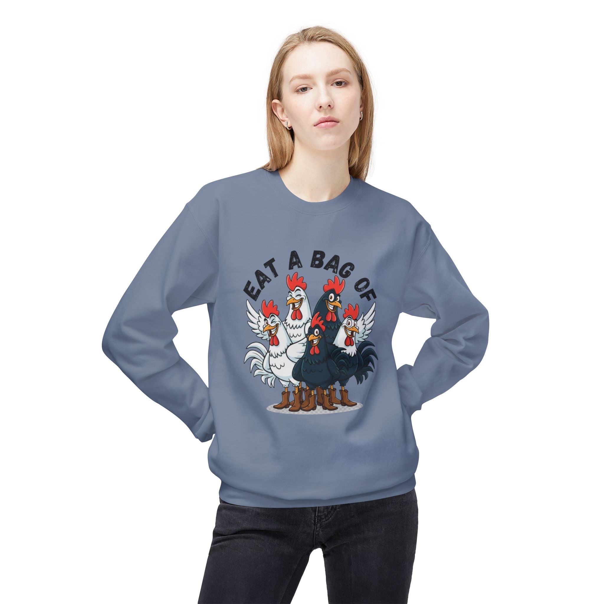 Eat a Bag of .... Funny Unisex Sweatshirt