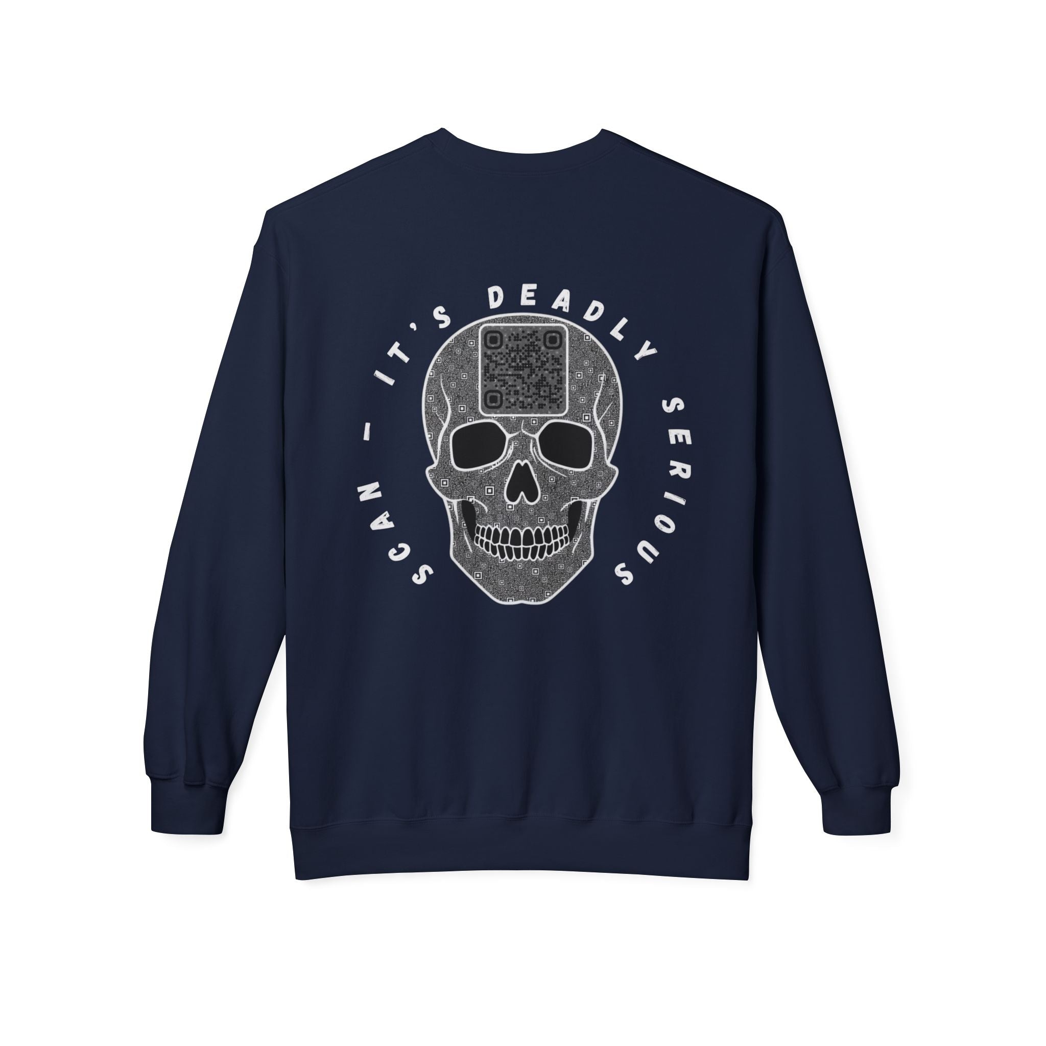Skull QR Unisex Sweatshirt