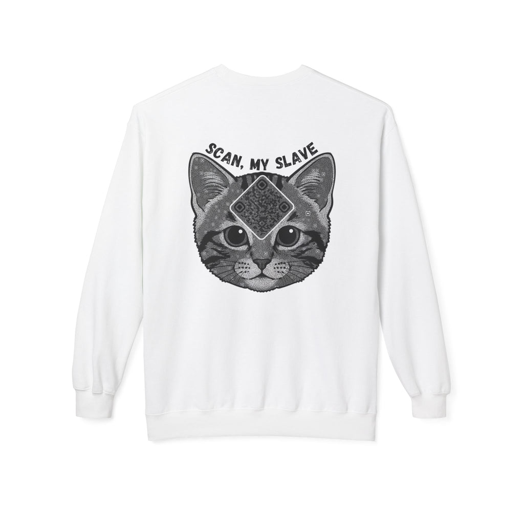 Cat QR Unisex Sweatshirt