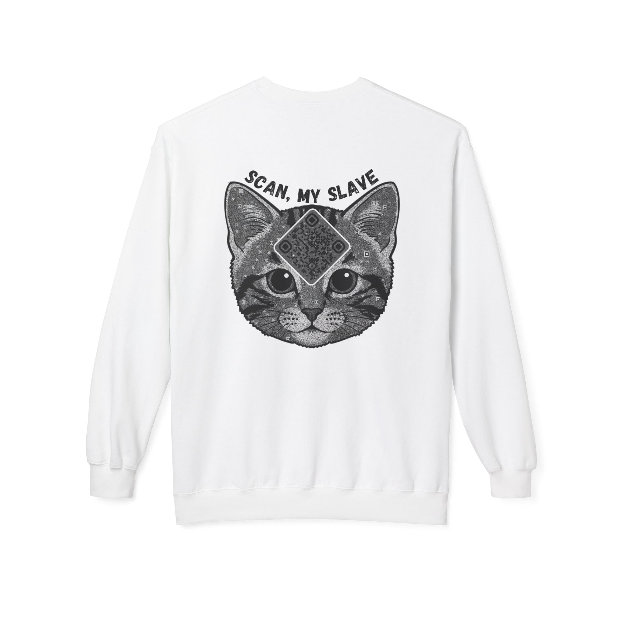 Cat QR Unisex Sweatshirt