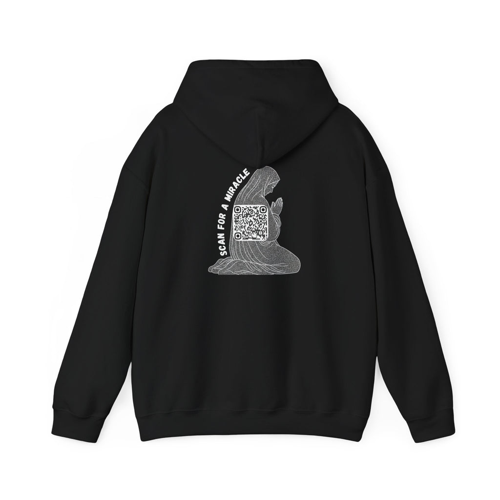 Miracle QR Unisex Kangaroo Pockets Hoodie