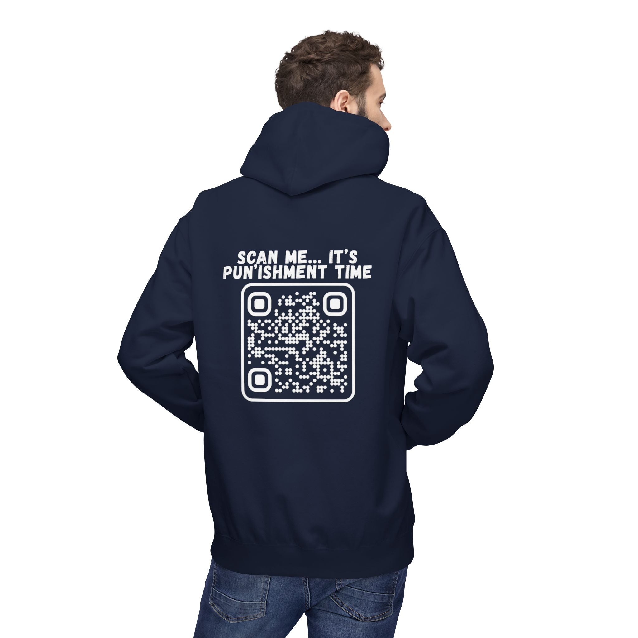 Classic QR Unisex Kangaroo Pockets Hoodie