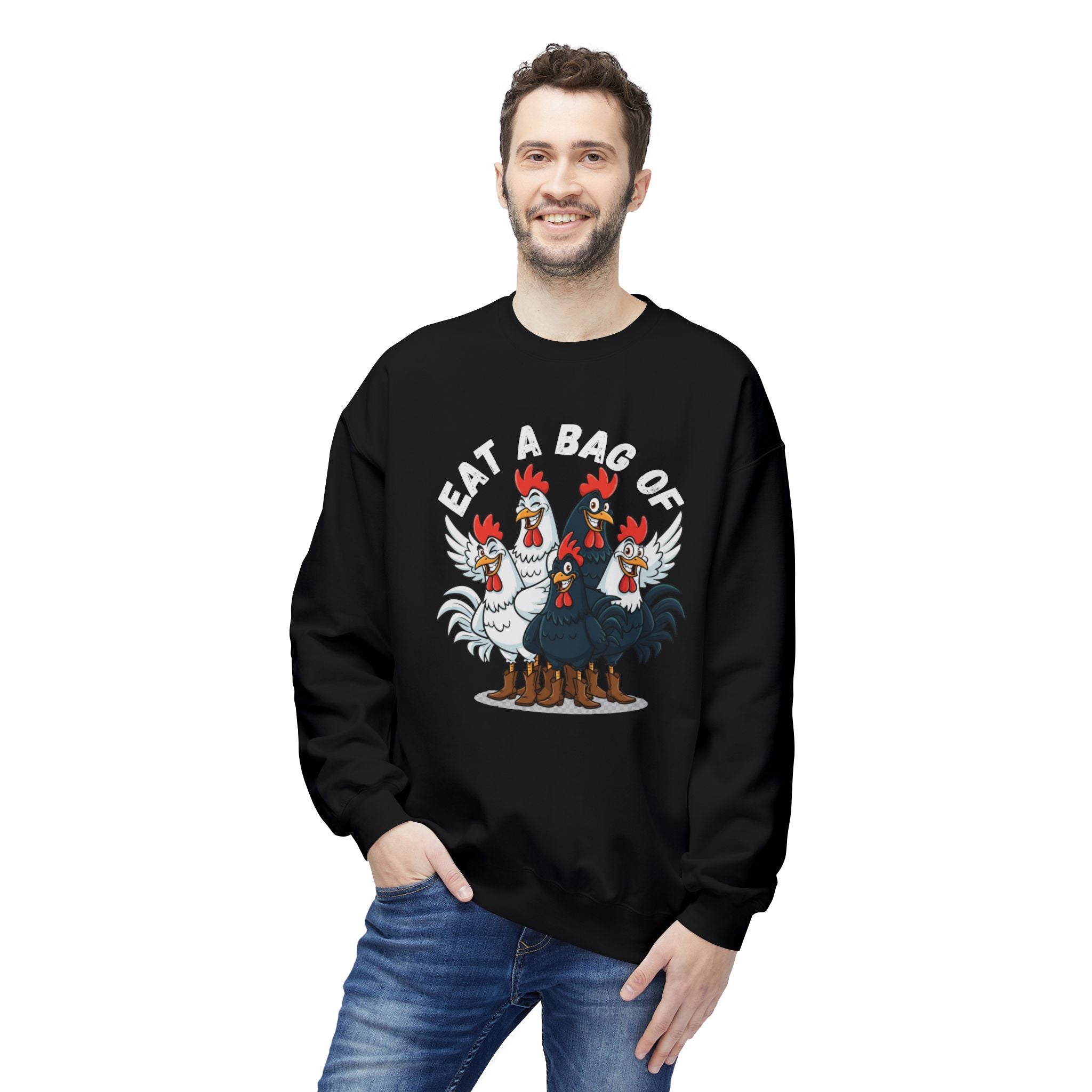 Eat a Bag of .... Funny Unisex Sweatshirt