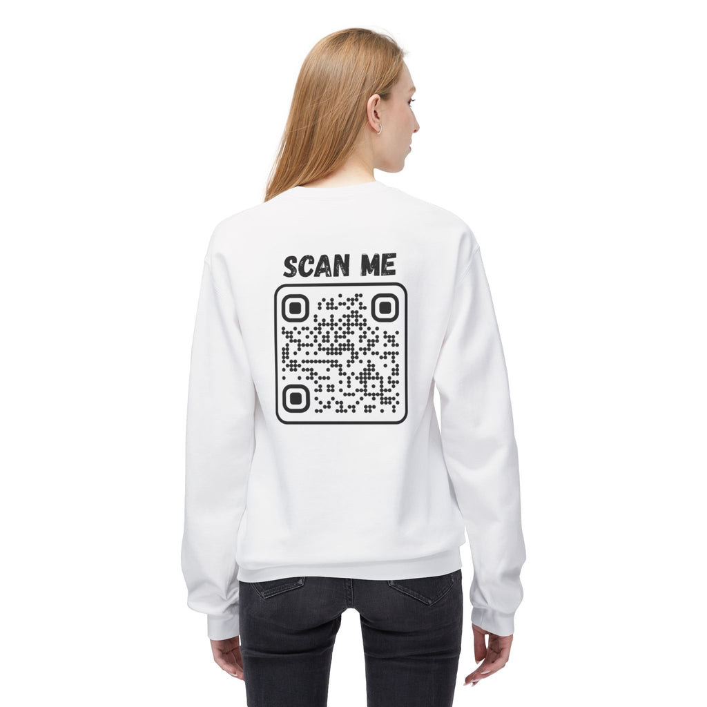 Scan For Nudes QR Woman Sweatshirt