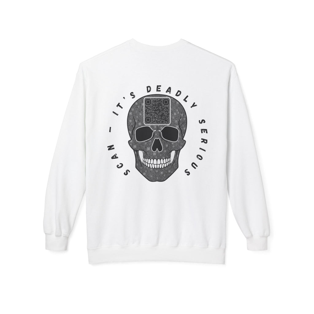 Skull QR Unisex Sweatshirt