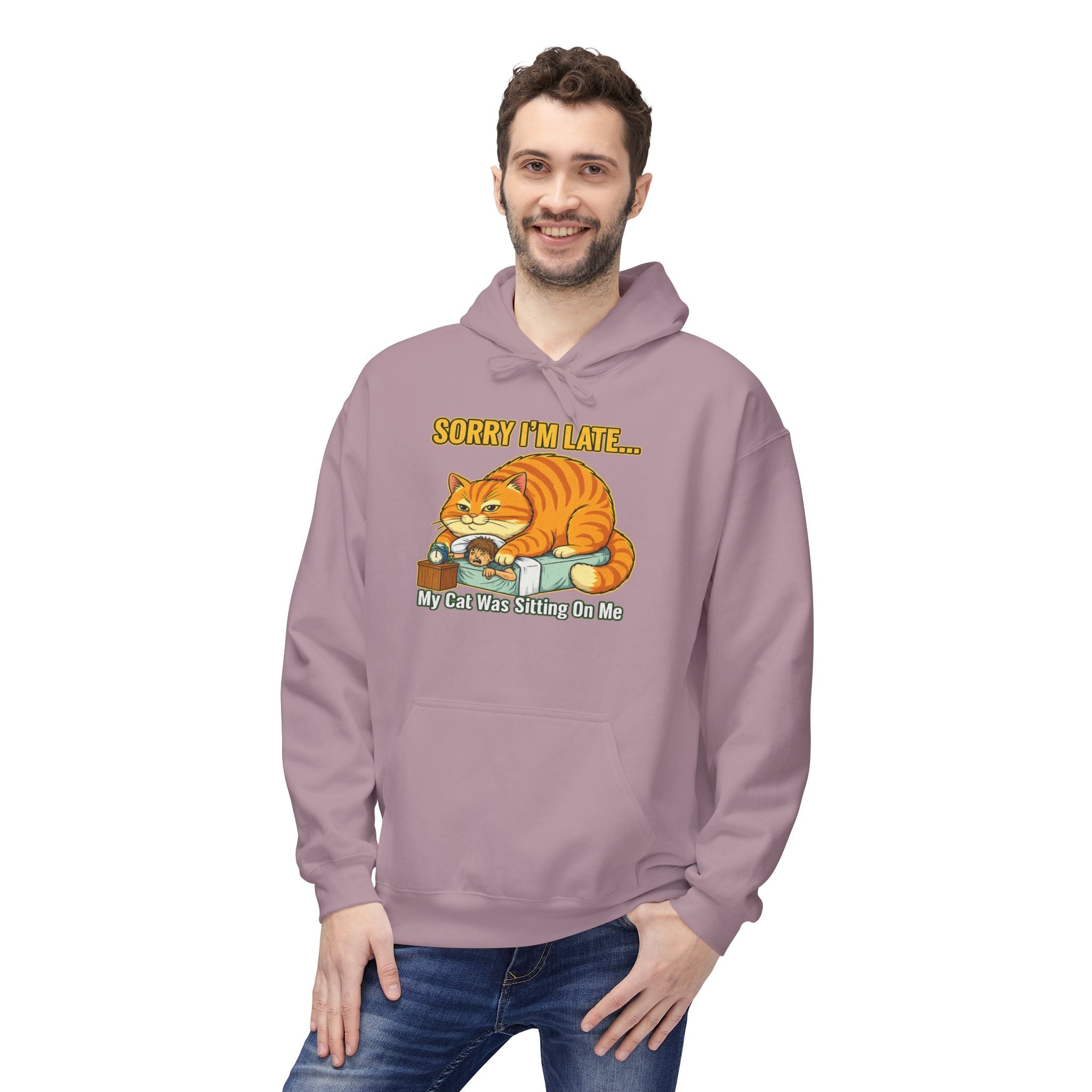 Blame My Cat Unisex Kangaroo Pocket Hoodie