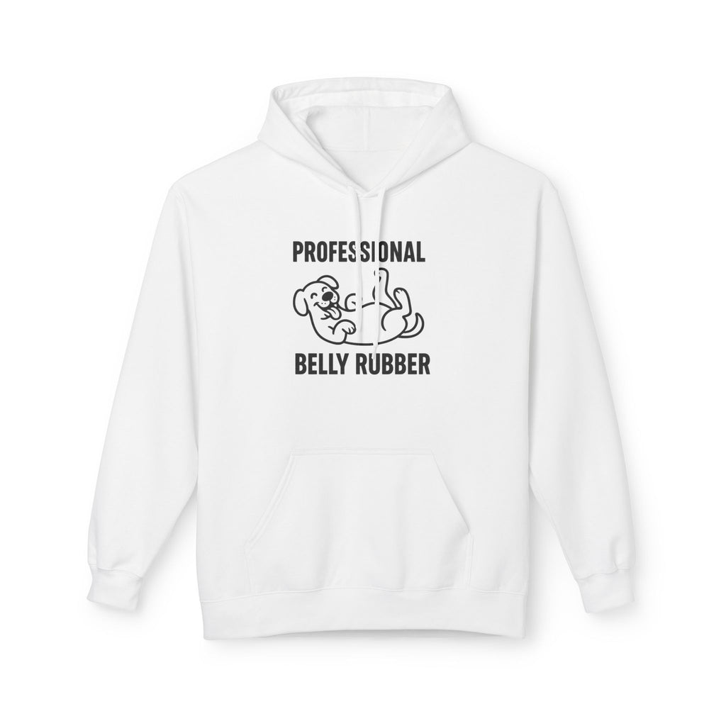 Dog Belly Rubber Unisex Kangaroo Pocket Hoodie