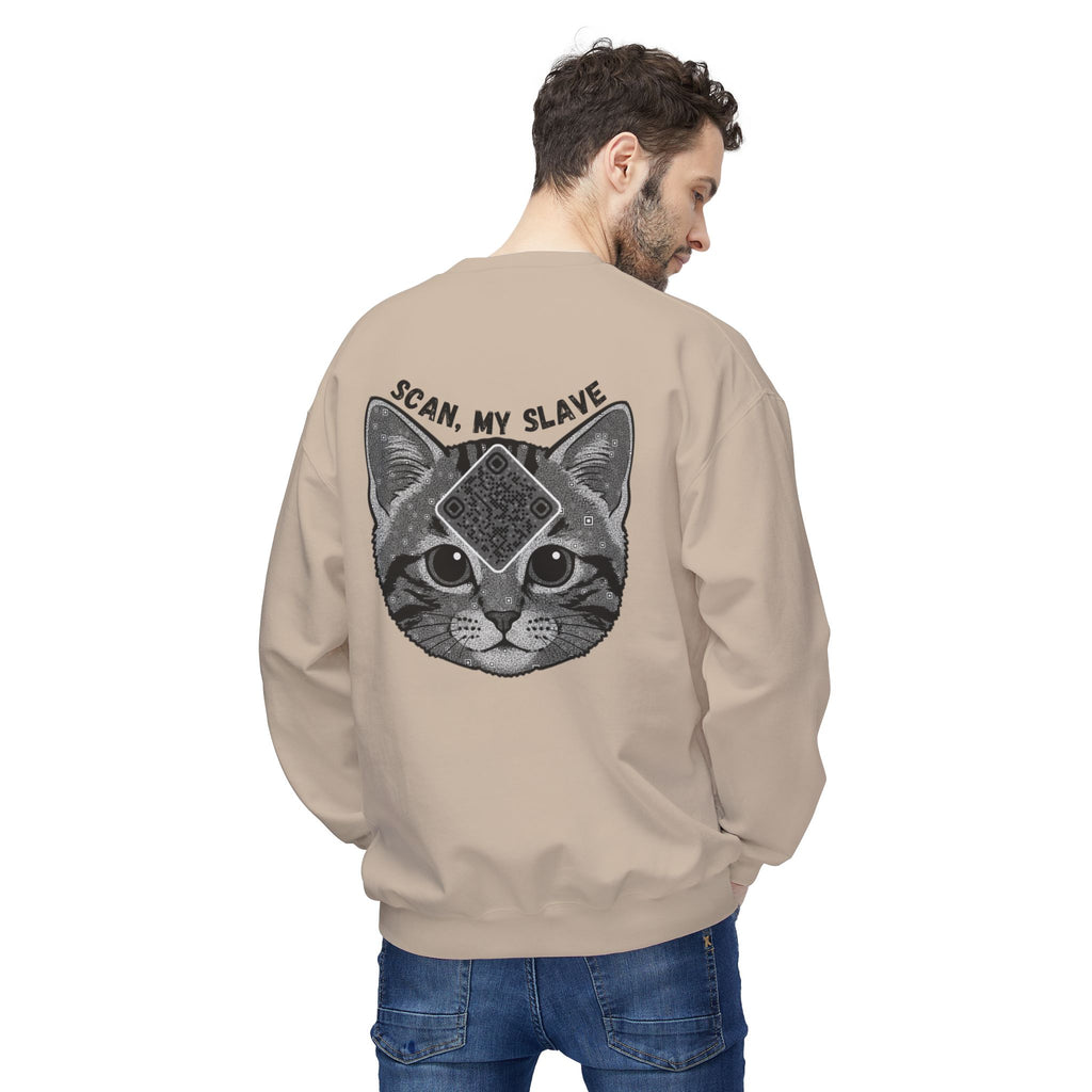 Cat QR Unisex Sweatshirt