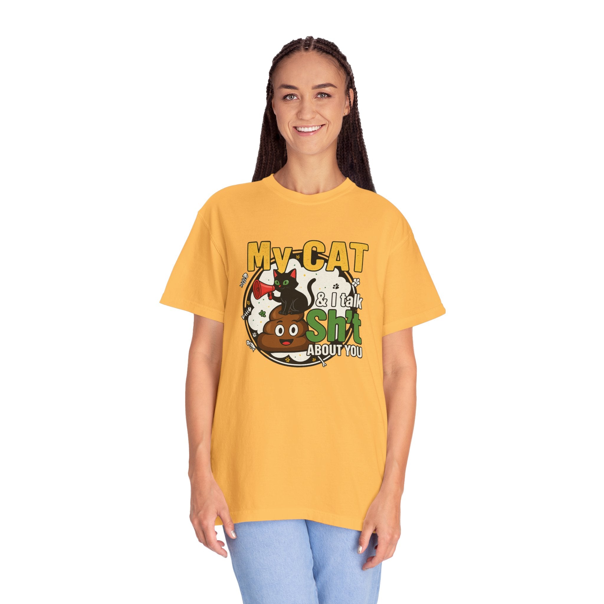 Cat Talk Sh*t Unisex T-Shirt