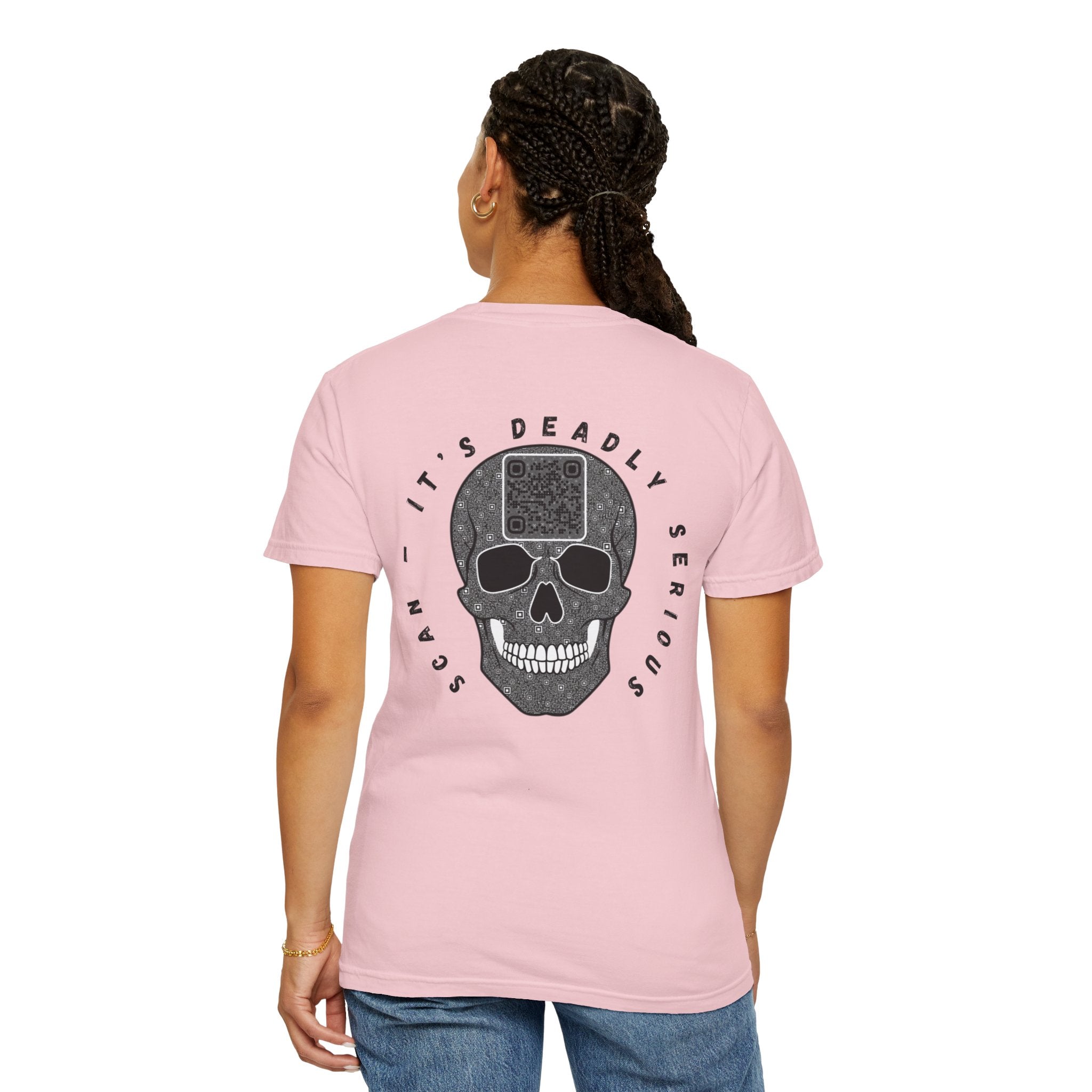 Skull QR Unisex T-Shirt