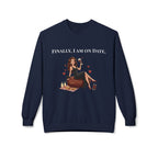 Finally On Date Woman Unisex Sweatshirt