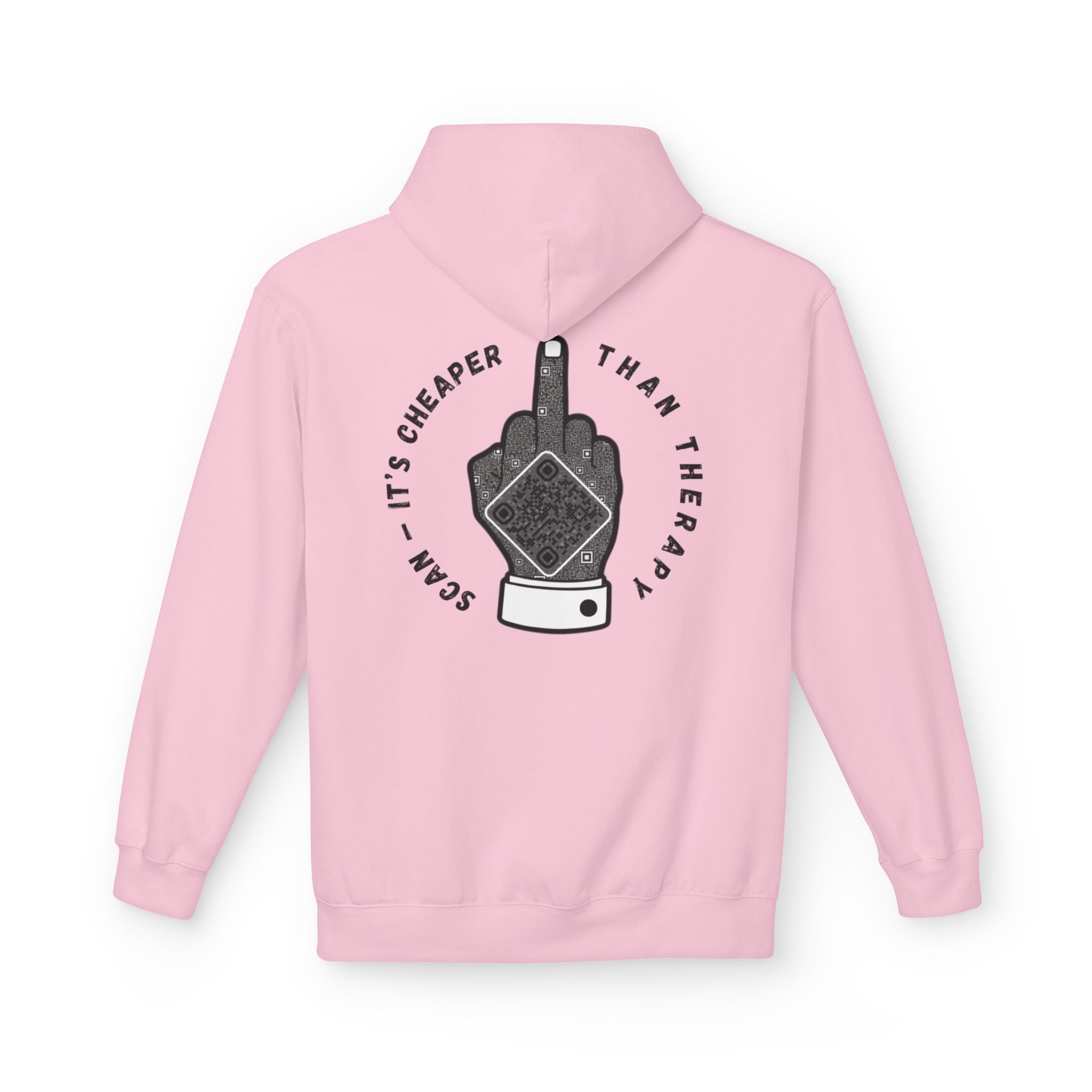 Attitude QR Unisex Kangaroo Pockets Hoodie